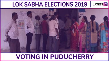 Puducherry Lok Sabha Elections 2019: Phase 2 Voting Underway for Puducherry Parliamentary Constituency