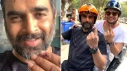 2019 Lok Sabha Elections: Did R Madhavan aka Maddy Show Middle Finger to Those Who Didn&rsquo;t Vote? (Watch Video)