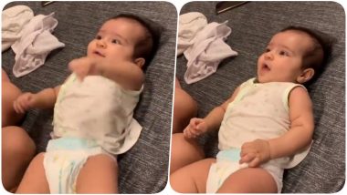 Rohit Sharma Shares an Adorable Video of Baby Samaira Learning Spanish Ahead of MI vs KXIP IPL 2019 Match