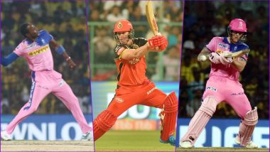 RR vs RCB IPL 2019 Match 14, Key Players: Jofra Archer to AB de Villiers to Sanju Samson, These Cricketers Are to Watch Out for at Sawai Mansingh Stadium