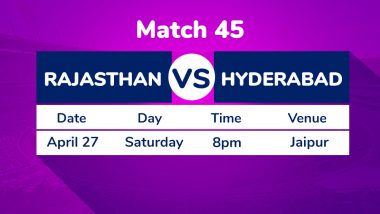 RR vs SRH, IPL 2019 Match 45 Preview: Rajasthan Royals Aim to Continue Wining Momentum Against Sunrisers Hyderabad