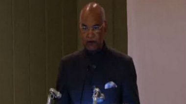 President Ram Nath Kovind Pays Floral Tribute to Mahatma Gandhi in Chile