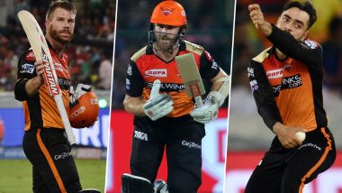 Ahead of SRH vs KXIP Match IPL 2019: Hyderabad Players David Warner, Kane Williamson, Rashid Khan and Others Chill Out at the Airport Before Their Last Home League Game (View Pics)