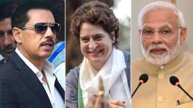 Priyanka Gandhi Will Pose Strong Challenge to PM Narendra Modi in Lok Sabha Elections 2019, Says Robert Vadra