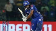 DC vs MI IPL 2019: Rohit Sharma Becomes Third Indian Batsman to Score 8000 Runs in T20 Cricket
