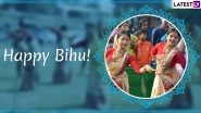 Rongali Bihu Images & Bohag Bihu HD Wallpapers for Free Download Online: Wish Happy Assamese New Year 2019 With GIF Greetings & WhatsApp Sticker Messages