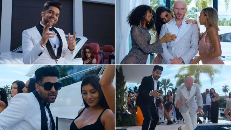 'Slowly Slowly': Guru Randhawa and Pitbull Win Over The Fans With Their First, Peppy Combo - Watch Video