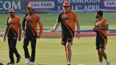 How to Watch RR vs SRH, IPL 2020 Live Streaming Online in India? Get Free Live Telecast of Rajasthan Royals vs Sunrisers Hyderabad Dream 11 Indian Premier League 13 Cricket Match Score Updates on TV