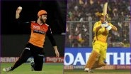 SRH vs CSK Head-to-Head Record: Ahead of IPL 2019 Clash, Here Are Match Results of Last 5 Sunrisers Hyderabad vs Chennai Super Kings Encounters!