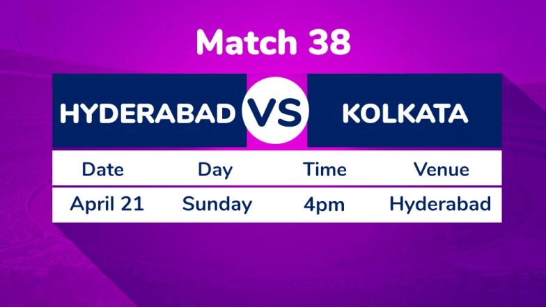 SRH vs KKR, IPL 2019 Match 38 Preview: Sunrisers Hyderabad Look to Continue Winning Run Against Kolkata Knight Riders