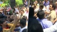 Sachin Tendulkar, on Occasion of His 46th Birthday, Meets Fans Outside His Residence in Mumbai
