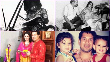 Happy Birthday Sachin Tendulkar: See Childhood and Family Pictures of the 'God of Cricket' As He Turns 49
