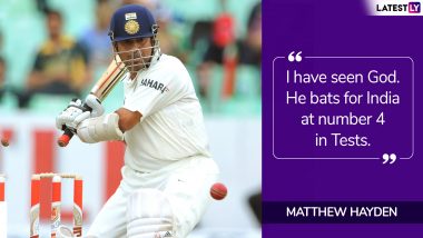 Happy Birthday, Sachin Tendulkar! Quotes By Cricketing Legends on Master Blaster