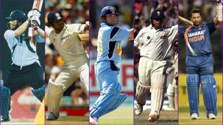 Sachin Tendulkar 46th Birthday: 5 Unforgettable Innings by Master Blaster That Make Us Call Him ‘God of Cricket’ With Pride!