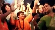 Sadhvi Pragya Singh Thakur Seen Dancing on a Sindhi Song in Bhopal With Other Women, Watch Video