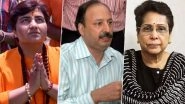 Sadhvi Pragya Thakur's Comments on Martyr Hemant Karkare 'Unwarranted and Atrocious', Says Former Public Prosecutor in Malegaon Blast Case