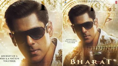 Bharat Movie Poster: Salman Khan Impresses in His Blingy Avatar, but Did You Spot Disha Patani in the Background? – See Pic