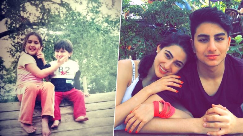 National Siblings Day 2019 Sara Ali Khan Shares A Cute Throwback Pic