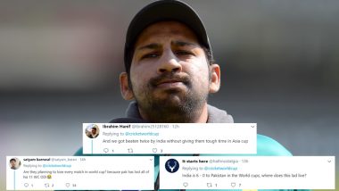 Ahead of ICC World Cup 2019, Sarfaraz Ahmed Trolled Brutally for His Comment ‘Will Take Every Match as a Match Against India’