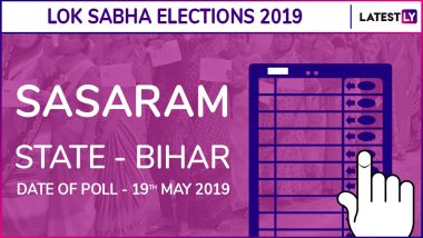 Sasaram Lok Sabha Constituency Election Results 2019 in Bihar: Chhedi Paswan of BJP Wins The Seat