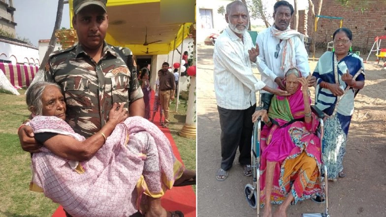 Senior Citizens Head Out To Vote In Phase 2 of Lok Sabha Elections 2019; 105-year-old Woman Among Voters in Maharashtra (See Pictures)
