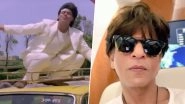 #25YearsOfAnjaam: Shah Rukh Khan is Shocked By This Stunt Scene of His and Warns Fans From Attempting It - Watch Video
