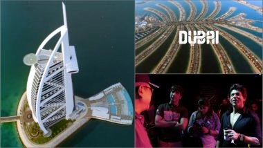 Shah Rukh Khan Explores Exotic Locations in Dubai Tourism’s #BeMyGuest Campaign (View Behind-the-Scene Pics)