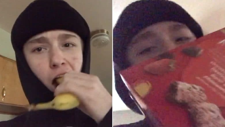 'Shell On Challenge,' The Latest Dangerous Social Media Trend Where Teens Eat Food With Packaging and Shells (Watch Video) 'Shell On Challenge,' The Latest Dangerous Social Media Trend Where Teens Eat Food With Packaging and Shells (Watch Video)