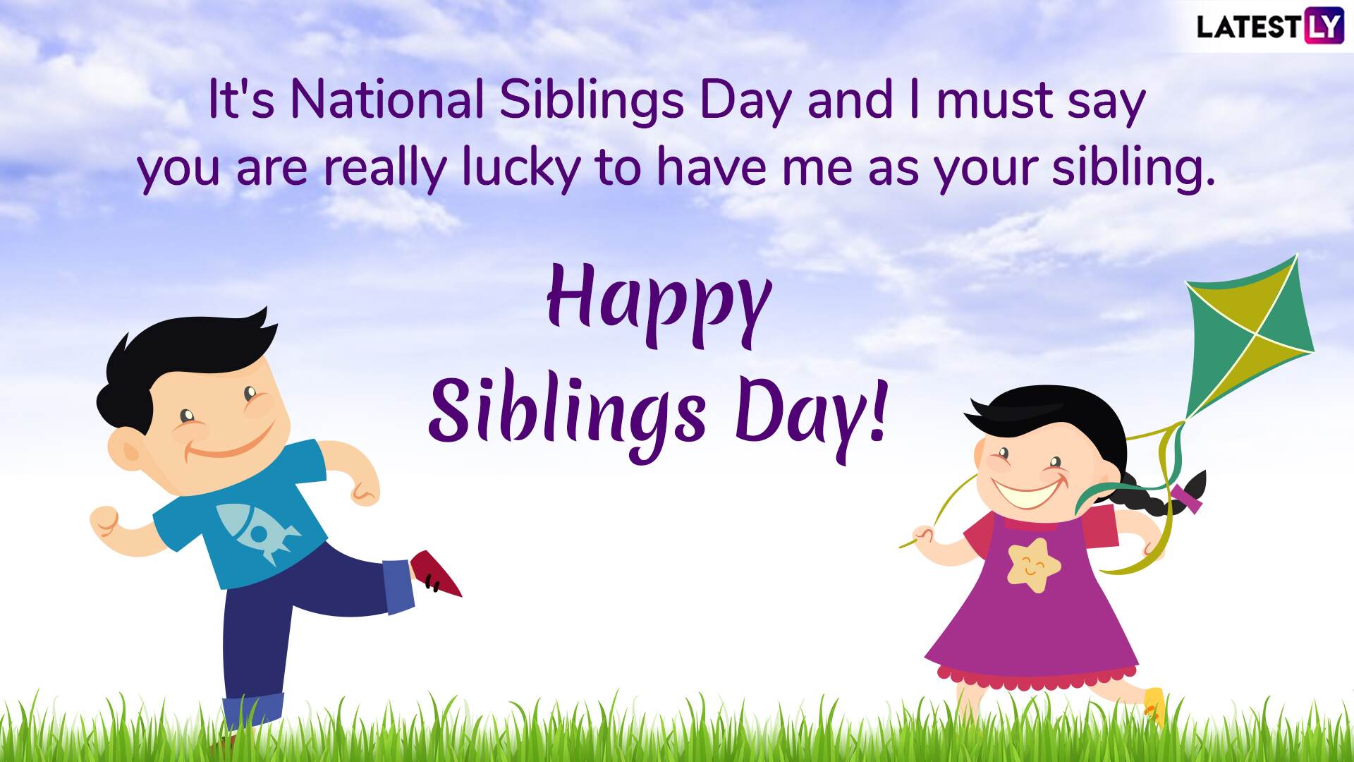 National Siblings Day 2019: Funny Quotes, GIF Images, and SMS Messages ...