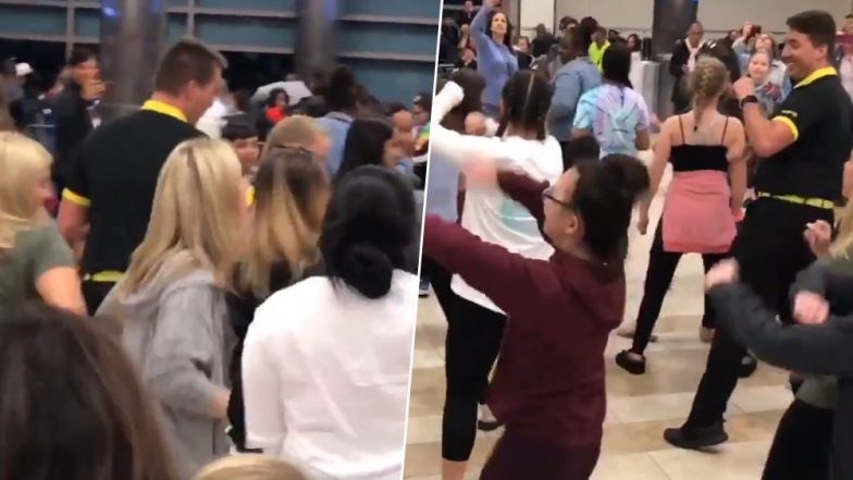 Video of Spirit Airlines Employee Dancing With Cheerleaders at South Carolina Airport After Flight Delay Announcement Goes Viral