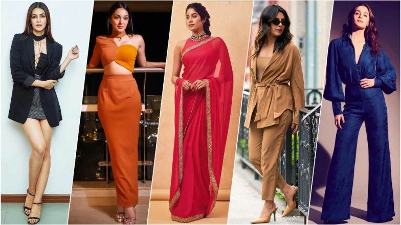 Who Wore What Over the Weekend: Alia Bhatt, Janhvi Kapoor, Kriti Sanon, Kiara Advani, Priyanka Chopra, Sonam Kapoor & More Slay With Their Stylish Outings