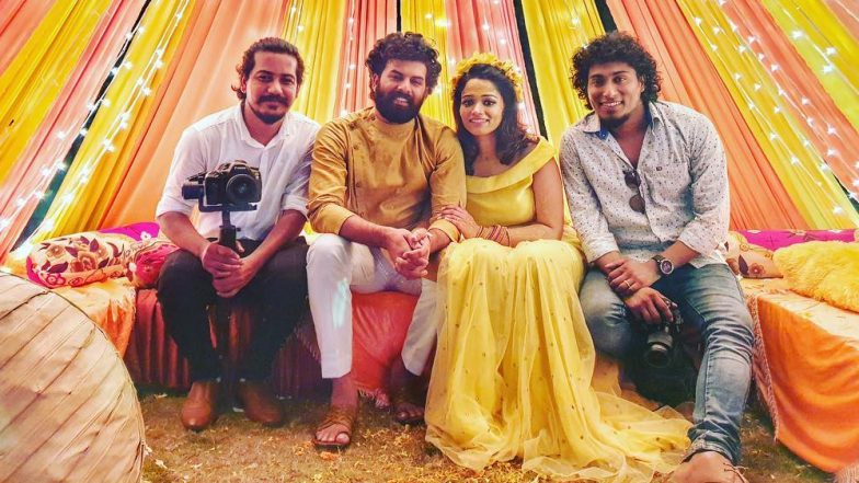 Sunny Wayne and Renjini Kunju’s Haldi Ceremony Pic Surfaces Online, Couple Looks Stunning in Shades of Yellow