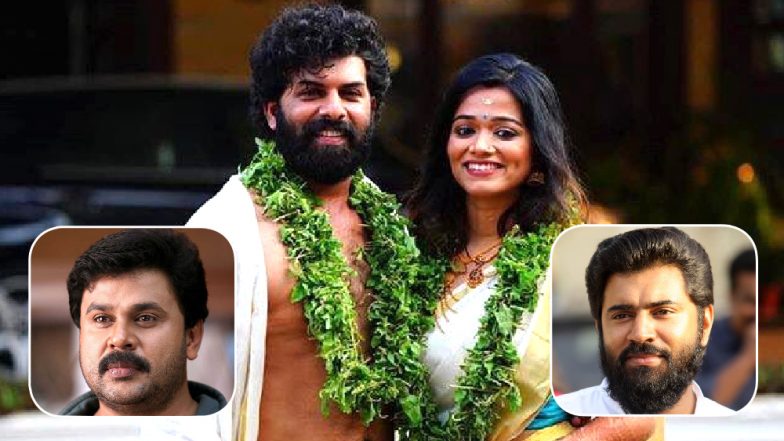 Sunny Wayne-Renjini Kunju Wedding: Actor Dileep Poses With the Newlywed’s, Nivin Pauly Extends Heartfelt Wishes