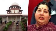 Jayalalithaa Death Probe: Supreme Court Stays Inquiry by Justice Arumugasamy Committee