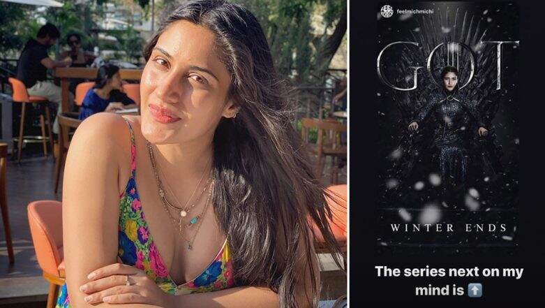 After Nakuul Mehta Poses as Jon Snow, Surbhi Chandna Becomes Sansa Stark From Game of Thrones in Her Latest Instagram Story - View Pic After Nakuul Mehta Poses as Jon Snow, Surbhi Chandna Becomes Sansa Stark From Game of Thrones in Her Latest Instagram Story - View Pic