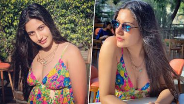 Ishqbaaz Actress Surbhi Chandna Stuns Fans in Glamorous Floral Dress With Plunging Neckline - View Pics