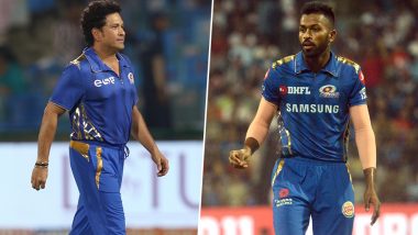 Sachin Tendulkar Praises Hardik Pandya For His Blistering 91 Off 34 Innings During Mumbai Indians vs Kolkata Knight Riders IPL 2019 Match