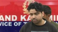 Pakistani Terrorist Arrested in Jammu And Kashmir, Wanted to Revive Militancy in Baramulla