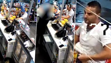 Thief in Queensland Enters Store Wearing a Shopping Bag to Hide His Face, Video Goes Viral