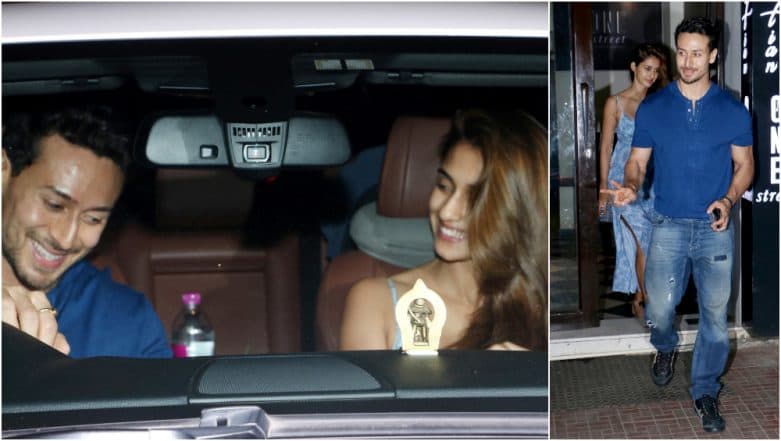 After Jackie Shroff Almost Confirms Son Tiger Shroff and Disha Patani's Relationship, the Couple Steps Out For a Date at a Bandra Restaurant - See Pics! After Jackie Shroff Almost Confirms Son Tiger Shroff and Disha Patani's Relationship, the Couple Steps Out For a Date at a Bandra Restaurant - See Pics!