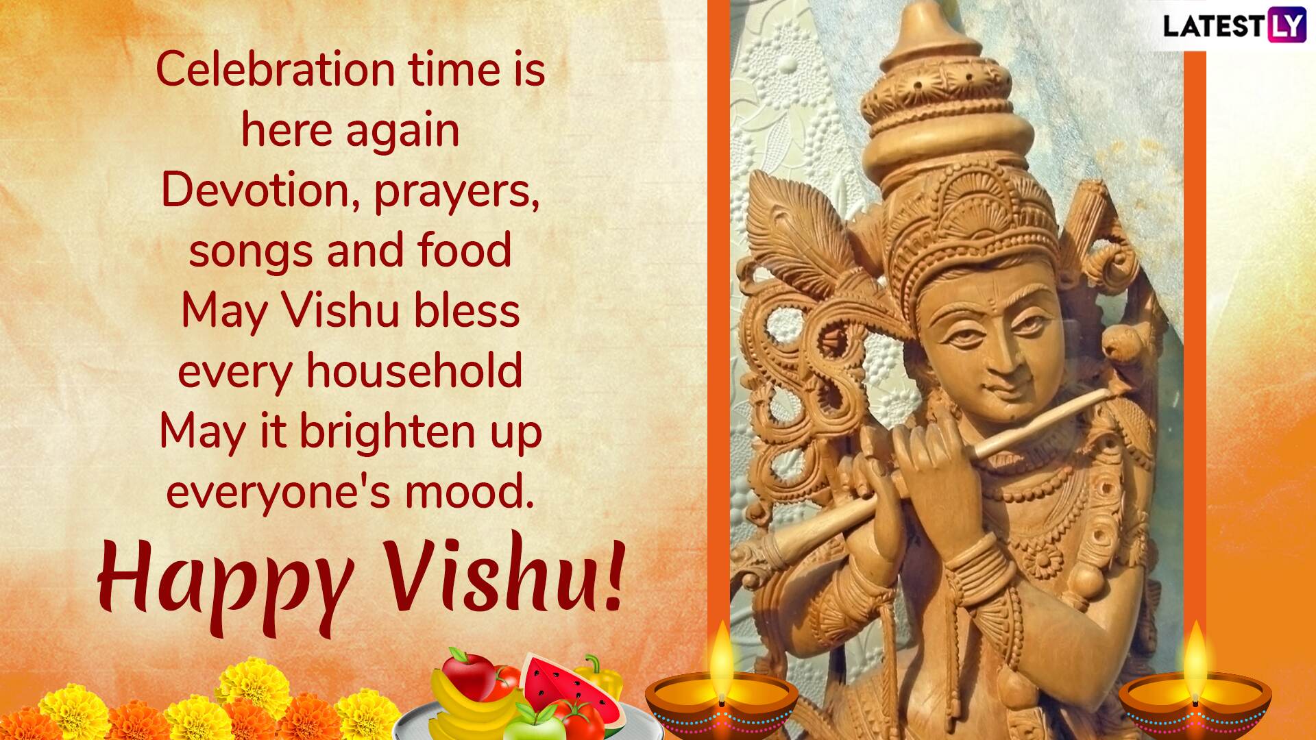 Vishu 2019 Greetings WhatsApp Stickers GIF Images