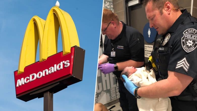 Californian Woman Gives Birth to Baby Boy in McDonald's Californian Woman Gives Birth to Baby Boy in McDonald's