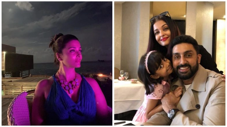 Abhishek Bachchan and Aishwarya Rai Ring in 12th Wedding Anniversary with a Moon Lit Dinner – See Pic