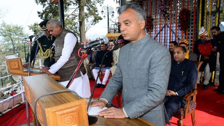 Lok Sabha Elections 2019: BJP Minister Anil Sharma Quits Over Love for His Son-cum-Congress Candidate Ashray Sharma Lok Sabha Elections 2019: BJP Minister Anil Sharma Quits Over Love for His Son-cum-Congress Candidate Ashray Sharma