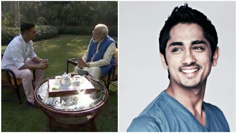 Siddharth Takes a Dig at Akshay Kumar After Modi Interview, Calls Him 'Underrated Villian'