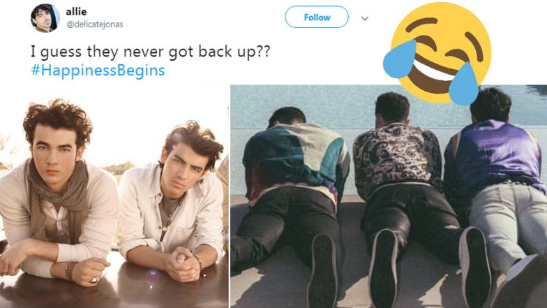 Jonas Brothers’ ‘Happiness Begins’ Album Cover Has Called for a Meme Fest on Twitter; Check Out Some of the Funniest Ones