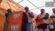 Himachal Pradesh BJP Chief Satpal Singh Satti Uses Cuss Words For Rahul Gandhi, Says People on Social Media Call Him M*******D; Watch Video