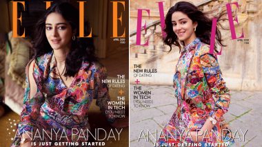 Student of the Year 2 Actress Ananya Panday Looks Refreshing on her Debut Magazine Cover for Elle India - View Pics