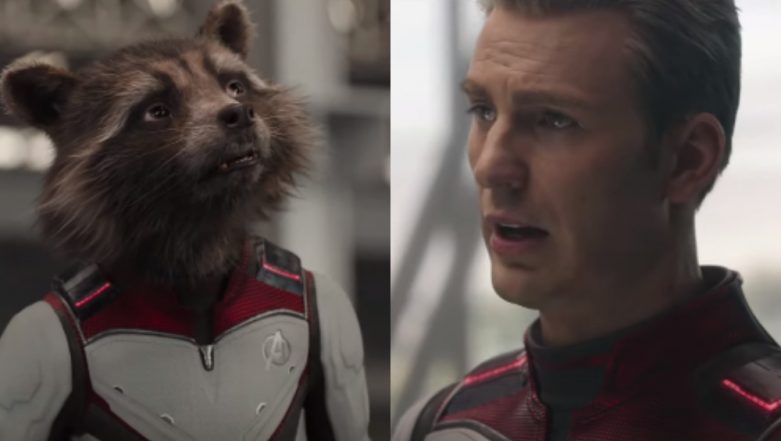 Avengers Endgame Hindi Promo Rocket Raccoon Wants Captain