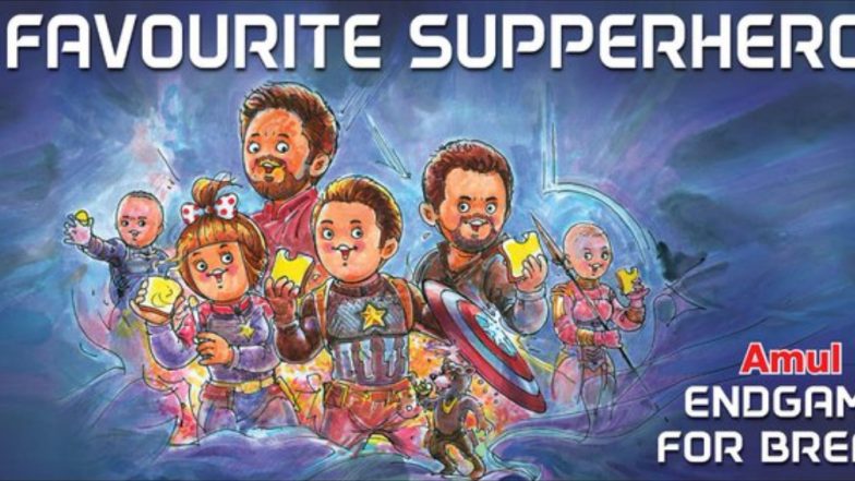 Avengers Endgame: Amul Dedicates Latest Topical to the Superhero Movie – See Pic